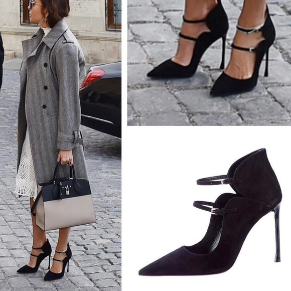 Dior Petale Suede Heels in Black with All Original Packaging and Box - Picture 8 of 8